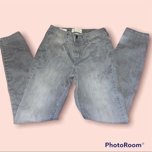 High Rise Gray Skinny Jeans